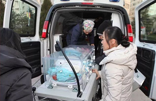 芦山县妇婴监护型护送